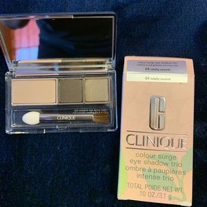 Full size Clinique color surge eyeshadow trio